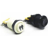 Manette de jeu Chilong de style espagnol, contrôleur d'arcade filaire avec bouton Turbo, stick de combat en métal, pour borne d'arcade et console PC