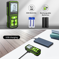 Huepar S120, vente flash, niveau laser rechargeable avec batterie Li-ion, charge Type-C, télémètre, utilisation en extérieur