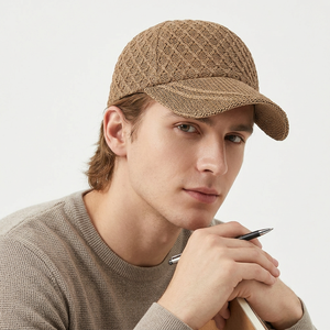 Gorra de béisbol de malla hueca transpirable con protección solar, gorra deportiva ajustable de 6 paneles, sombrero informal para viajes al aire libre - Product Image 4