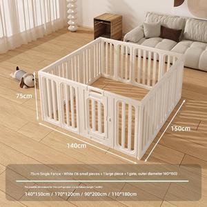 Kaçış Önleyici Düğmeli Kapatmalı Sağlam Yüksek Köpek Bariyeri Hayvan Desenli Plastik Küçük Modern İç Mekan Evcil Hayvan Çiti (Küçük Evcil Hayvanlar İçin) - Product Image 5