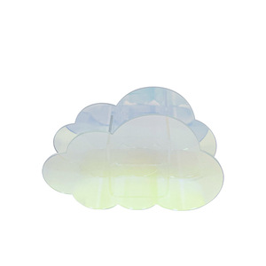 <b>Acrylic</b> <b>Storage</b> Box Cloud Shape Transparent Desk Organizer For Stationery Makeup Brush Holder 18x5.5x12 Cm - Product Image 2