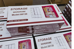 خزانة ملابس قابلة للطي من القماش غير المنسوج المقاوم للغبار، خزانة معلقة بإطار فولاذي، خزانة بسيطة قابلة للتركيب في السكن الطلابي - Product Image 6