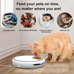 Precio de fábrica de venta al por mayor <span class=keywords><strong>Micro</strong></span> Chip alimentador de mascotas perro de pesaje Digital de Auto para mascotas alimentador de interior y al aire libre - Product Image 6