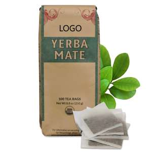 Té de belleza vegano sin cafeína OEM/ODM suplemento de pérdida de peso de piel brillante té de yerba <span class=keywords><strong>mate</strong></span> para adultos - Product Image 1