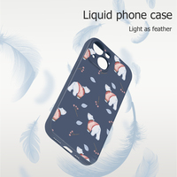 Coque en silicone mignonne à faible MOQ pour accessoires de téléphone portable, personnalisable pour impression DIY, compatible iPhone 17, 16, 15, SE3, iPhone 18