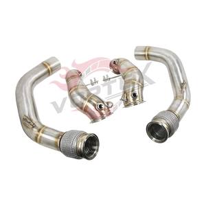 Tubo de Escape de Alto Flujo Vortex Racing Performance de Acero Inoxidable 304 con Acabado Espejo para F90 M5/F92 M8 Fatboy, Mejora del Sistema de Escape 2 - Product Image 2