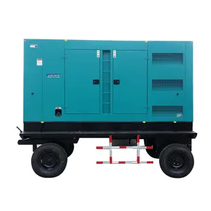 50KW 60KVA mobile silent shell plant protection drone battery charging diesel generator set using Ricardo engine