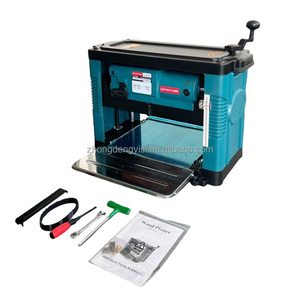 Cepilladora de Madera Eléctrica de Una Cara, Pequeña y Funcional para Uso Doméstico e Industrial en Trabajos de Carpintería - Product Image 1