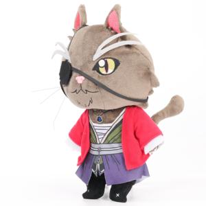 Peluche de Lobo Gris Grande Relleno de Algodón PP, Personalizable, con Ropa, en Oferta - Product Image 2