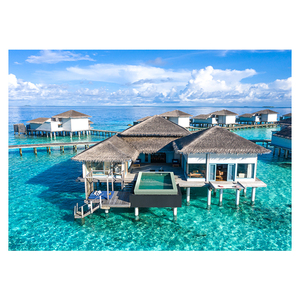 Moderna Villa Flotante de Nueva Tendencia, Casa de <span class=keywords><strong>Mar</strong></span>, Casa Acuática, Casa Prefabricada, <span class=keywords><strong>Restaurante</strong></span> Acuático para Costa Afuera, Isla, Playa, Lago o Río - Product Image 1