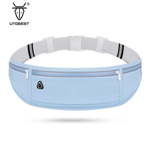 Personalizado logotipo cinto saco esportes ao ar livre correndo jogging cintura saco impermeável telefone cintura cinto pack fitness elástico fanny pack - Product Image 4