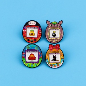Bros Anime Karakter Kartun Lucu Miyazaki dari Paduan Seng, Berlapis Elektroplating, Cetak Letterpress, Produk Baru - Product Image 4