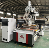 Menuiserie automatique 2137 changement d'outil automatique CNC routeur Machine avec lames de scie MDF coupe cuisine porte armoire ATC CNC scie