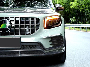 ชุดแต่งคาร์บอนไฟเบอร์สำหรับ Mercedes-Benz GLB180 200  ประกอบด้วยลิ้นกันชนหน้าแบบอัพเกรด ดิฟฟิวเซอร์ ฝากระโปรง สปอยเลอร์ สภาพใหม่ - Product Image 3