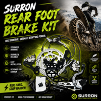 Système de frein arrière Surron Ultra Bee, support de double étrier CNC en aluminium 7075, hydraulique pour E-Moto