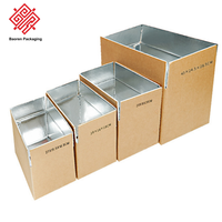 Boîtes d'expédition isothermes écologiques Baoren pour sushis et aliments frais avec doublure en papier kraft