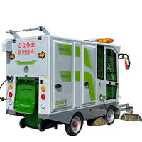 Balayeuse routière électrique autopropulsée à 4 roues, entièrement fermée, de haute qualité, SBN-2450CX, neuve