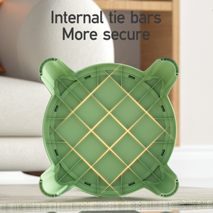 Xingsheng Stackable chống trượt trong nhà phòng khách nhà mạnh mẽ màu nhựa da nhỏ phân 4 chân ghế trẻ em - Product Image 4