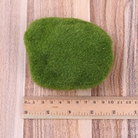 Boules de mousse artificielle et gazon synthétique, lot de 12, pour décoration murale végétale et jardin