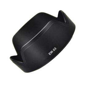 Parasol para lente Canon EW-53 de 49mm para lente EF-M 15-45mm, accesorio para cámara EOS M10, forma de pétalo de plástico - Product Image 1