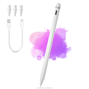 Nouveau stylet de charge plus rapide pour le 1er et le <span class=keywords><strong>2ème</strong></span> <span class=keywords><strong>Apple</strong></span> iPad avec métal et matière plastique avec rejet de la paume - Product Image 1