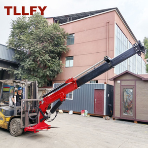 TLLFY China Venta directa de fábrica Carretilla elevadora <span class=keywords><strong>Jib</strong></span> <span class=keywords><strong>Crane</strong></span> Accesorio de pluma telescópica 5T 10t - Product Image 4