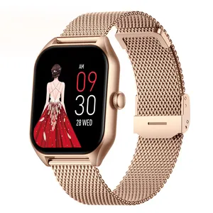 H40 nouveau 2023 montre intelligente mode 1.85 pouces écran oxygène sanguin fréquence cardiaque BT appel Smart Fitness Bracelet sport pour femmes hommes