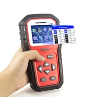 Escáner de Diagnóstico Automotriz KONNWEI KW860, Comprobador de Emisiones del Motor del Automóvil, Función de Indicador I-Key
