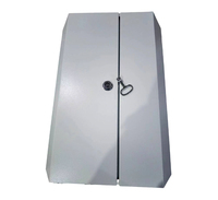 Dinding dalam ruangan ODF SC kabinet distribusi serat optik 48/96 Port Panel Patch serat