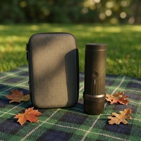 Machine à café portable pour le camping, automatique, USB/batterie, expresso/cappuccino, capacité de 5 à 8 tasses, pour la maison et l'hôtel