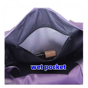 Custom Logo Dry Wet Sport Duffel <b>Bag</b> Durable Gym Shoes Compartment Yoga Training <b>Weekend</b> Overnight Shoulder Tote Brand Fitness - Product Image 2