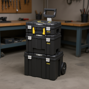 Stanley Pro-Stack Fatmax Tower 3-Piece <b>Tool</b> Cart With Wheels And Handle For <b>Storage</b> And Transport - Product Image 3