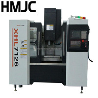 Centre d'usinage vertical CNC miniature de haute qualité, petite fraiseuse CNC 5 axes VMC7126/XH7126, broche BT40, GSK automatique