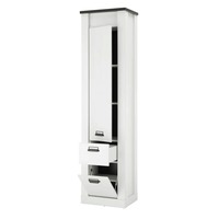 Fournisseur chinois d'arbre moderne en bois de 3 pièces pour hall, ensemble de tiroirs miroir, étagère à chaussures pour maison de campagne, armoire, rangement, meubles d'entrée