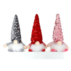 New <b>sequined</b> <b>top</b> hat light-up faceless doll - Valentine's Day/Christmas decoration/gift - Product Image 5