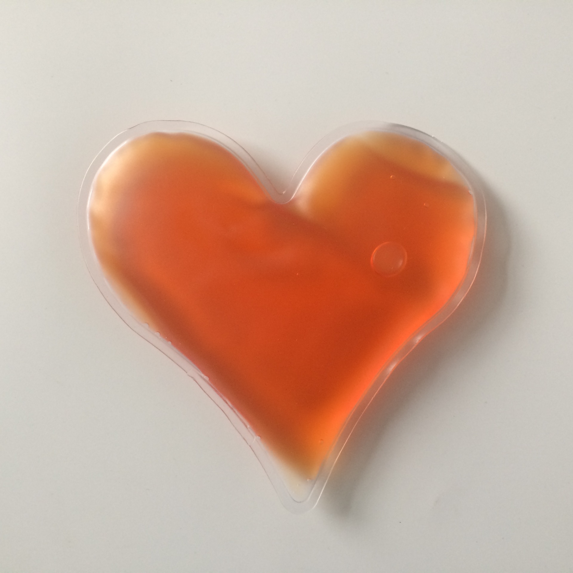 Dual-Use Cold/Heat Therapy Reusable Heart-Shaped Cold/Hot Pack PVC Material 13.5x13cm Class II New Style Color