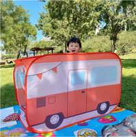 Offre Spéciale petits enfants tente gonflable Portable princesse Pop-up jouet maison qualité intérieur extérieur tente de jeu