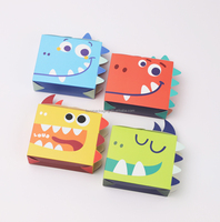 FAVORCRAFTS Boîtes en carton recyclé pliables de forme rectangulaire avec impression de logo personnalisée, réutilisables et recyclables, pour une utilisation en fête