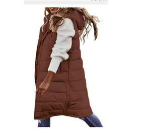 Veste <span class=keywords><strong>sans</strong></span> manches en coton <span class=keywords><strong>mi</strong></span>-<span class=keywords><strong>longue</strong></span> à capuche, coupe ajustée, couleur unie, tendance, décontractée, tailles S-5XL - Product Image 5