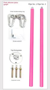 Prior Fitness PY-08 <span class=keywords><strong>2</strong></span> Meter Foam Rubber Flying Pole Set Draagbare Pole Dance Kit Verbetering Binnenkracht Club Studio Fitness - Product Image 6