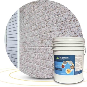 Pittura Acrilica Liquida per Marmo e Pietra, Rivestimento Murale di Alta Qualità, Pittura Decorativa Effetto Granito per Pareti Esterne - Product Image 1