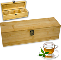 Nouveau produit, petite boîte à thé, différents styles, boîte de rangement en bambou, emballage alimentaire, coffret cadeau pour thé, boîtes d'emballage