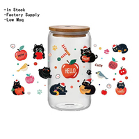 Durable personalizar 3D Transferencia de Calor pegatinas impresora adhesivo impermeable vinilo PVC 3D Logo pegatinas transferencia pegatinas para botella