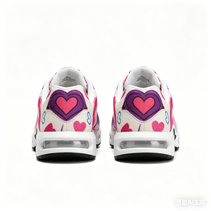 Baskets personnalisées style <span class=keywords><strong>TN</strong></span> avec coussin d'air, imprimé graffiti cœur, chaussures de course en maille, chaussures décontractées personnalisées pour la Saint-Valentin pour femmes - Product Image 3