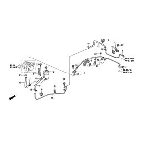 15220-SDA-A00 أنبوب وقود لقطع غيار السيارات لهوندا 53720-SDA-A00 - Product Image 3