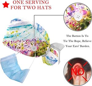 Gorro Quirúrgico Tipo Bouffant de Alta Calidad y Bajo Costo, Personalizado con Logotipo OEM, para Mujeres - Product Image 5