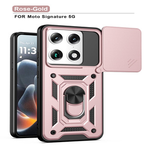 เคสฝาหลังแบบ2 in 1ห่วงแม่เหล็กมีขาตั้งสำหรับ Moto EDGE 70 <span class=keywords><strong>Pro</strong></span> SIGNATURE 2 in 1 - Product Image 2