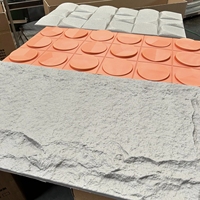Panneaux muraux de culture décoratifs en polyuréthane imperméable à l'eau Panneaux muraux de culture intérieurs coupés à la taille Hôtels Salles de bains Plateaux de table Cuisines