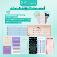 Nouveaux cils pré-faits fins et doux à effet mat, en forme de 3DW, 4DW, 5DW, extensions de cils en gros, plateaux de cils Clover, cils brésiliens