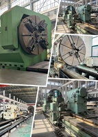 Tour horizontal d'occasion C61250 robuste, portée de 2500 mm, longueur de 8000 mm, tour à rouleaux de 2,5 m, 75 kW, capacité de charge de 32 tonnes